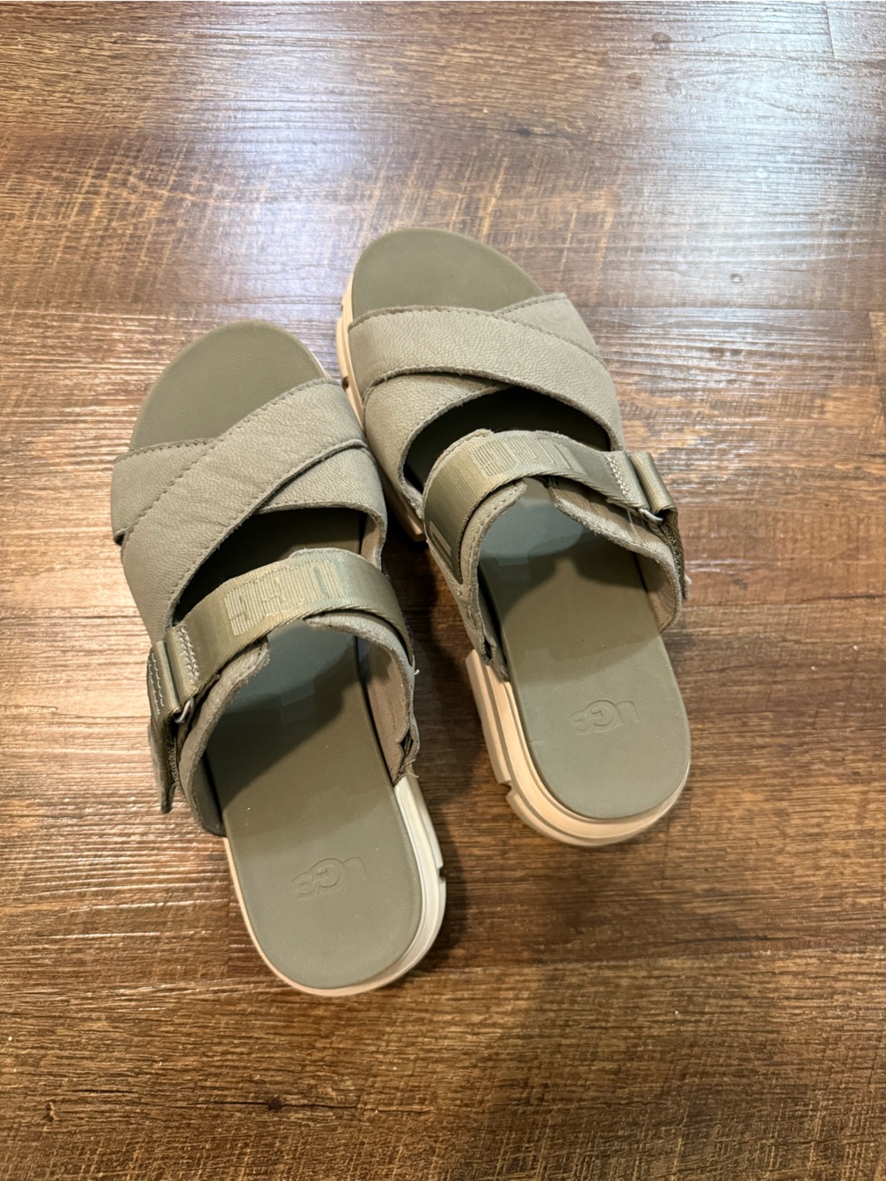 New UGG platform sandals